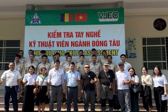 VJEC tổ chức thi tuyển đơn hàng đóng tàu SNC - Romania